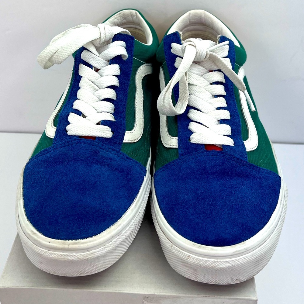 VANS OLD SKOOL LOW TOP YACHT CLUB COLOR BLOCK SHOES, MENS 10.5 WOMEN’S 12 - Picture 3 of 16